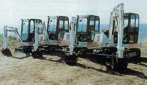 Мини-экскаваторы Bobcat Х-320, Х-325, Х-331 и Х-335
